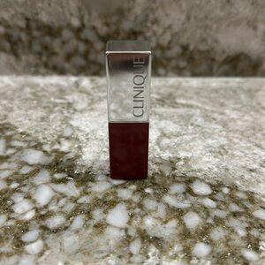 Clinique Pop Longwear Lipstick Lip Color in Plum